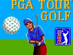 PGA Tour Golf Title Screen